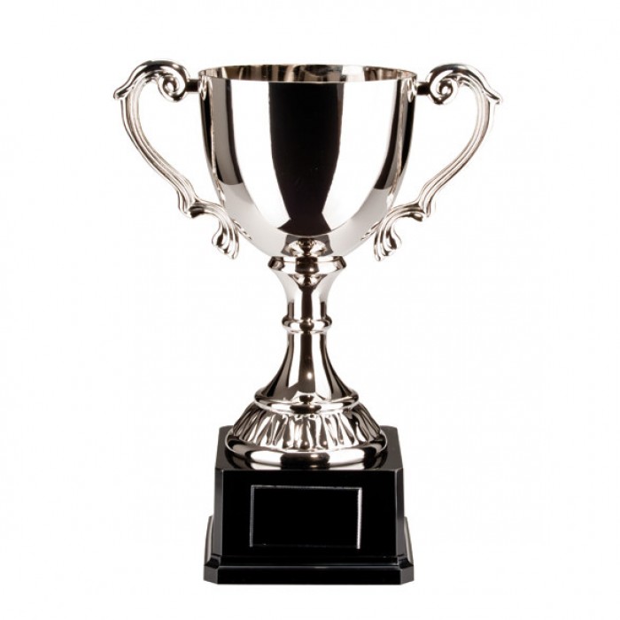 CANTERBURY - NICKEL PLATED TRADITIONAL TROPHY CUP - 7 SIZES